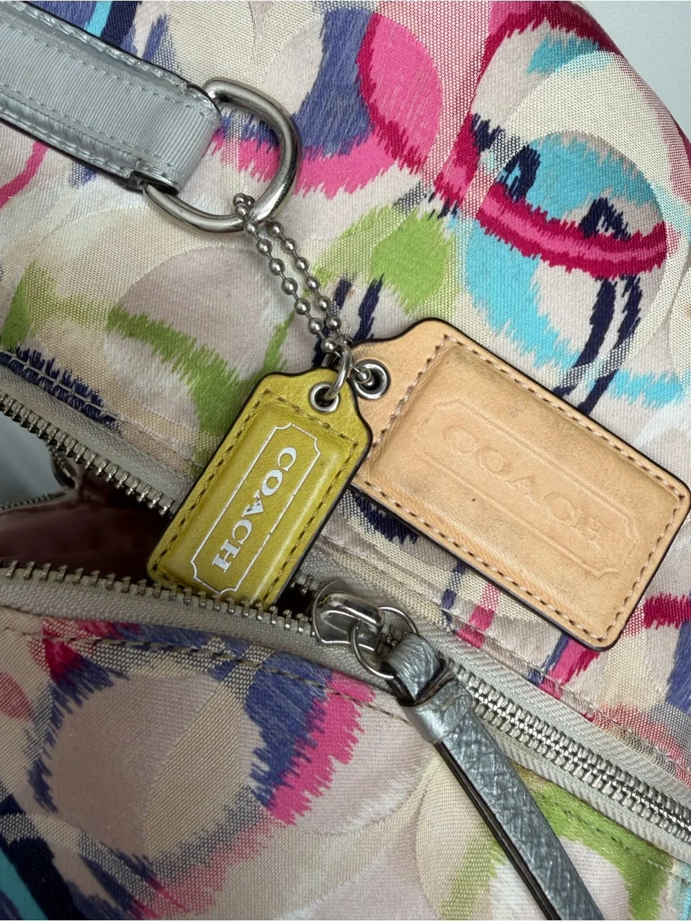 COACH y2k Poppy Ikat Backpack